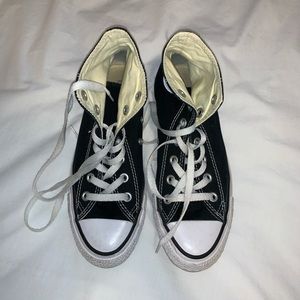 Black High Top Converse